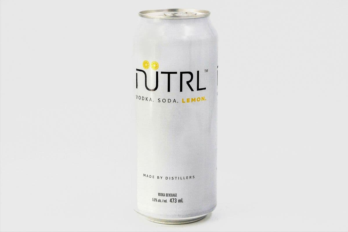 NUTRL VODKA SODA LEMON SINGLE CAN 473ML (1 x 473 ML)