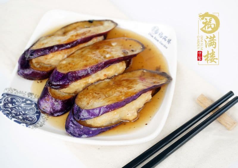 29. Eggplant with Shrimp (3 pcs)