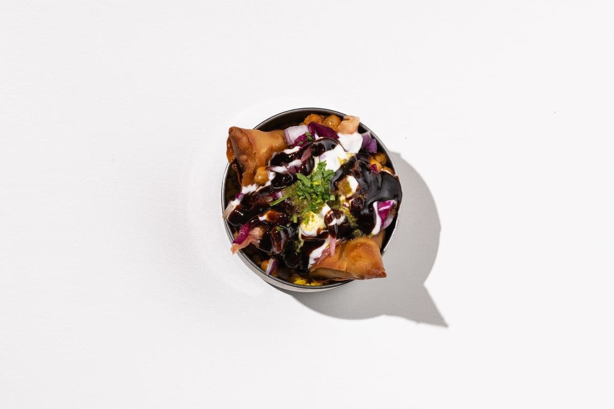 Samosa Smash Bowl (Chaat)
