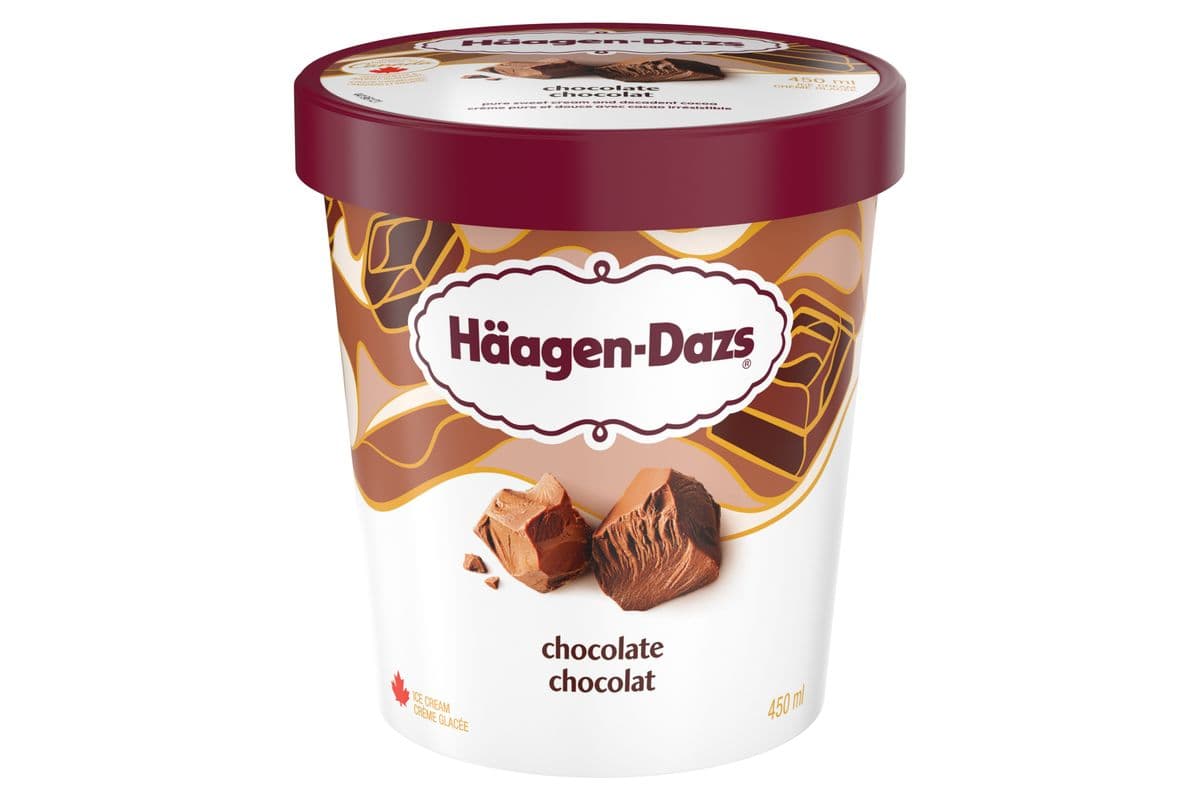 Haagen Dazs Chocolat (450ml) 77650 / Haagen Dazs Chocolate (450ml) 77650