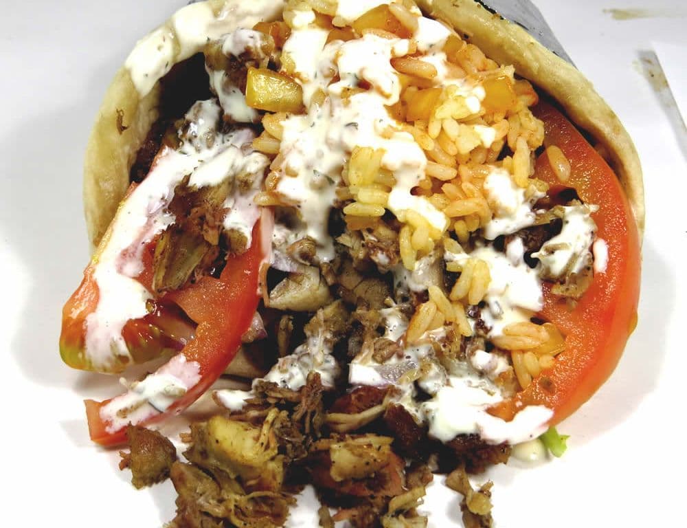SHAWARMA RICE WRAP