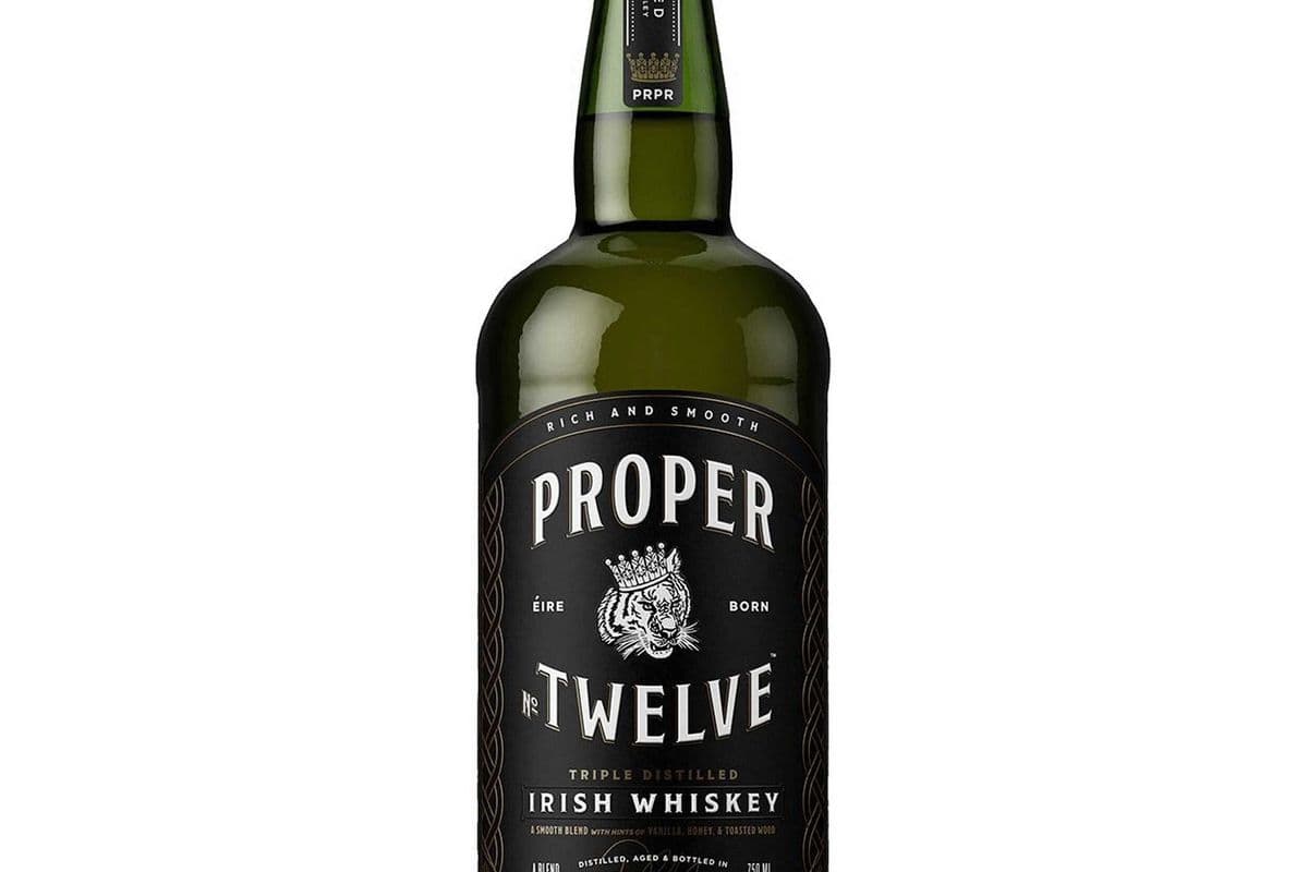 Proper Twelve Irish Whiskey (1 x 750 ml Bottle) (1 x 750ml)