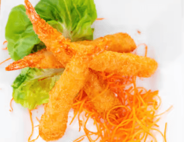 E1. Crevettes tempura (4 mcx) / Shrimp Tempura (4 pcs)