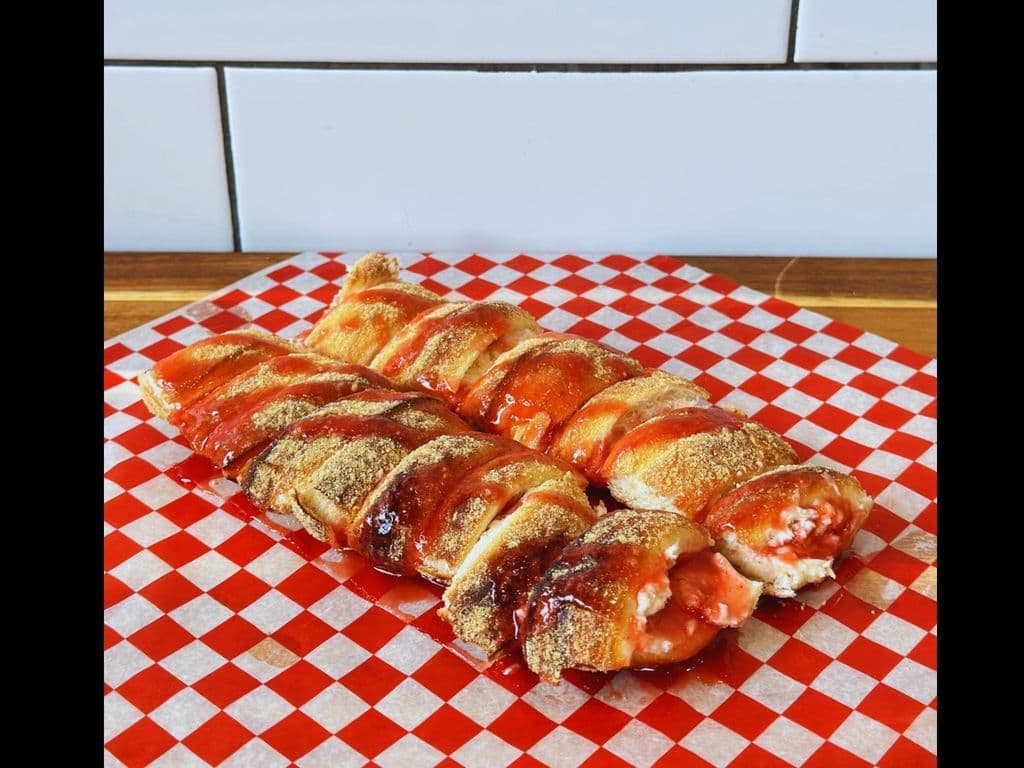 Strawberry Cheesecake Chimbits