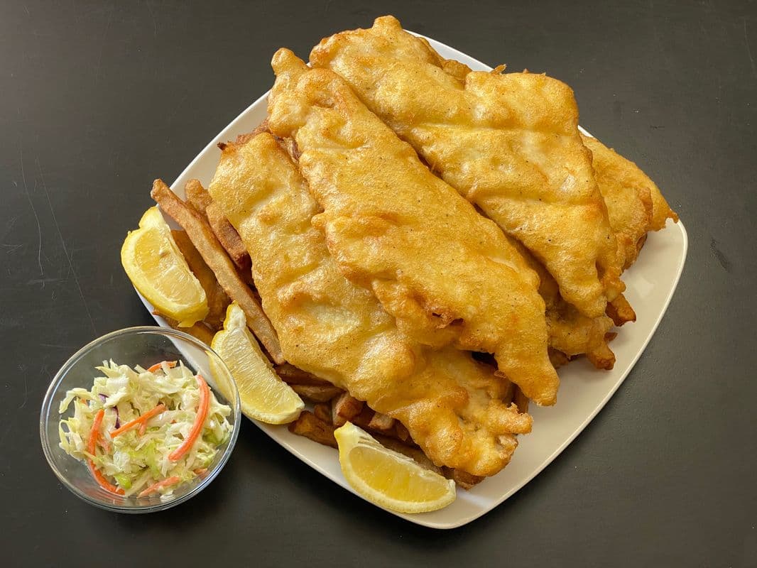 Cod (10 pcs) and Family Chips