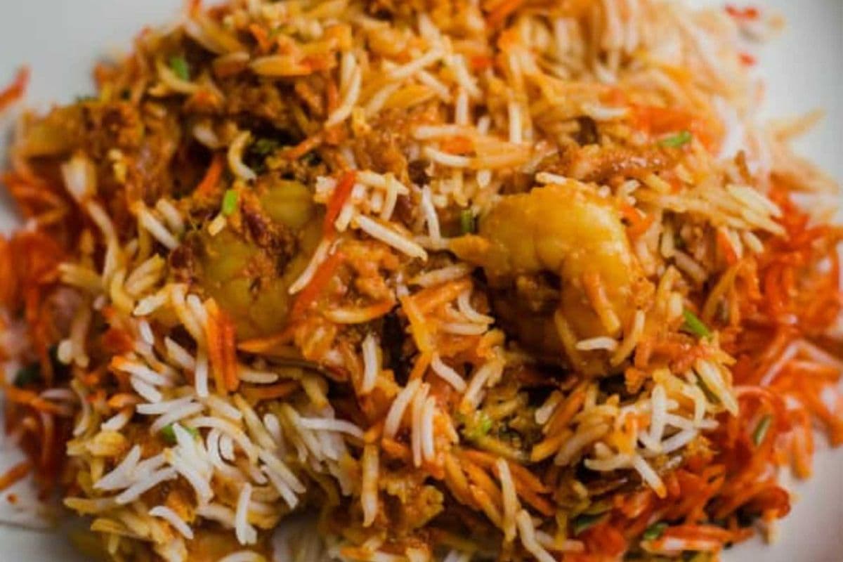 Shrimp Biryani