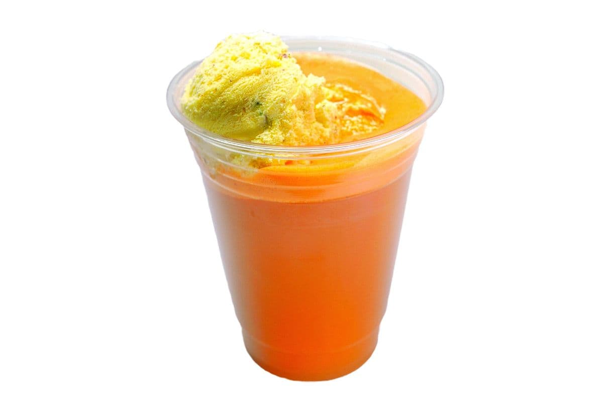 Fresh Carrot Juice & Saffron ice cream (12 oz)