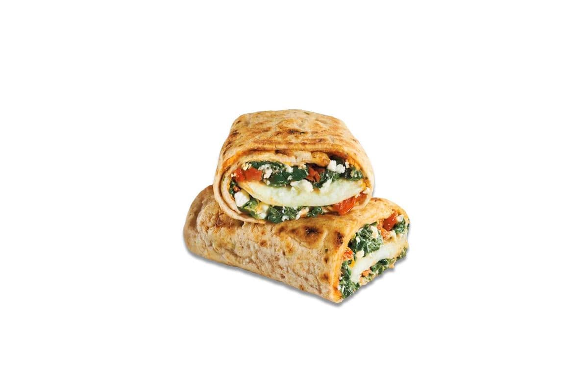 Spinach Feta And Egg White Wrap