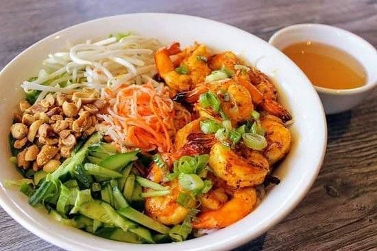 14. Pho Tom Nuong 烤虾粉 / 14. Pho Tom Nuong