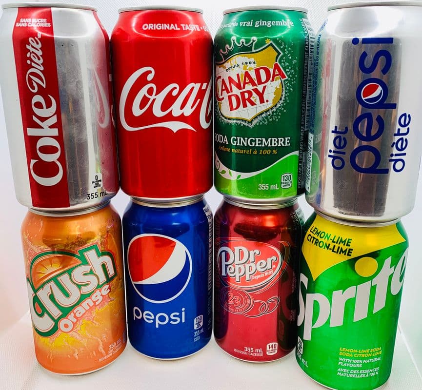 Canned Pop (Pepsi Products)
