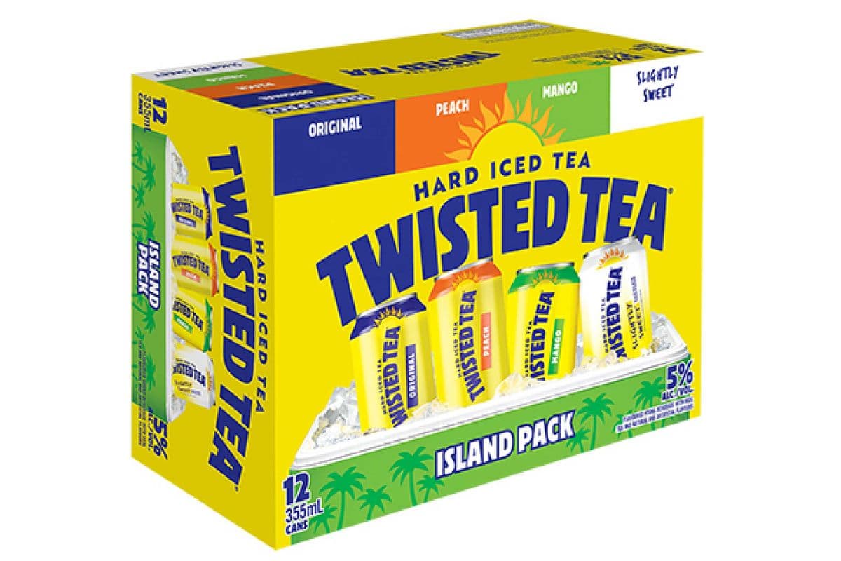 Twisted Tea Island Mix (12 x 355 ml Cans)