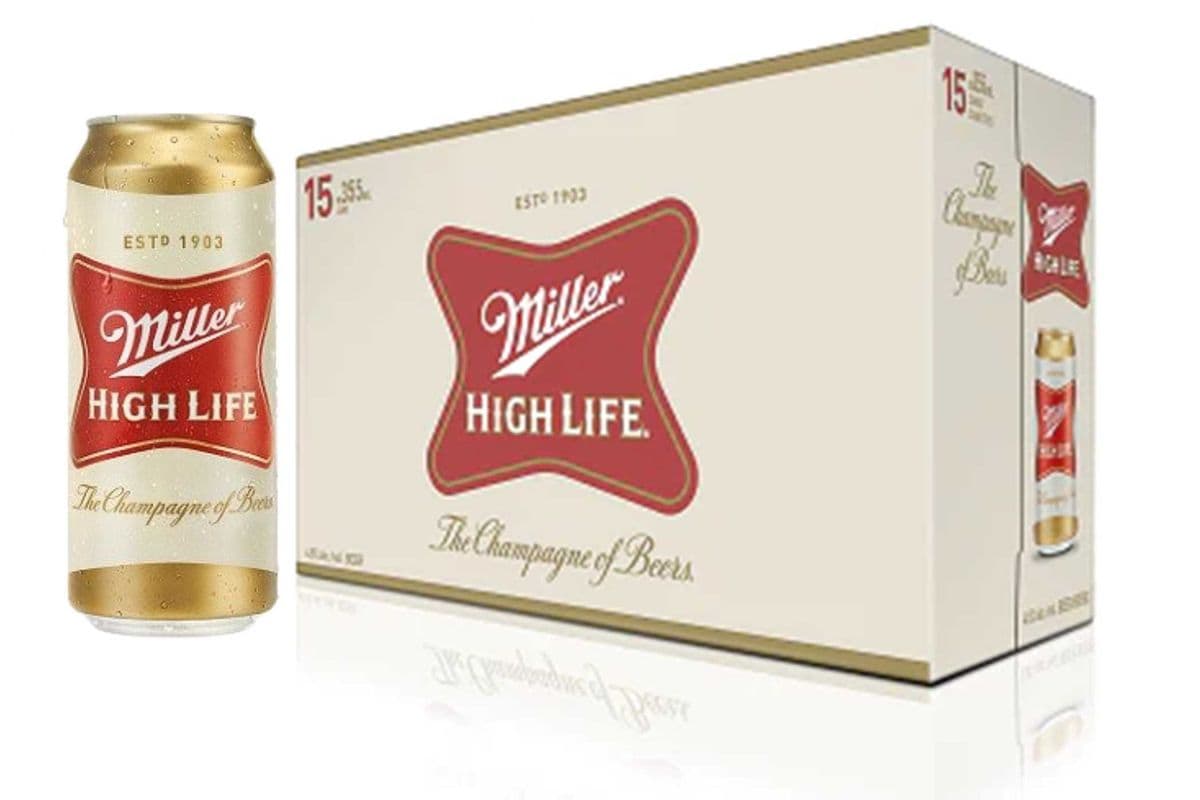 MILLER HIGH LIFE (15 Can) (15 x 355 ML)