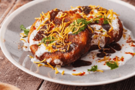 Aloo Tikki Chaat