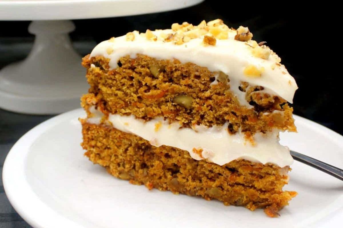 Vegan carrot cake
