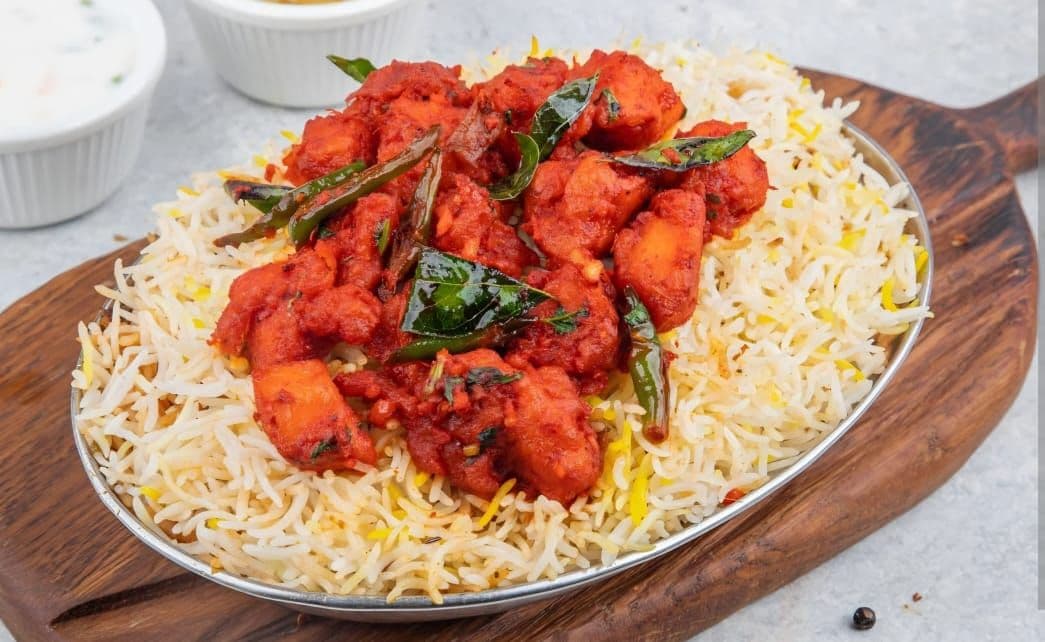 Chicken 65 Biryani