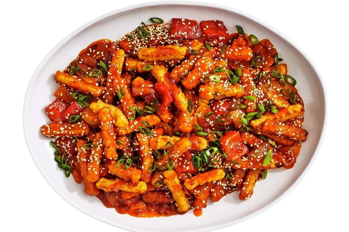 Garlic Chilli Fries | Frites à l'ail et au piment