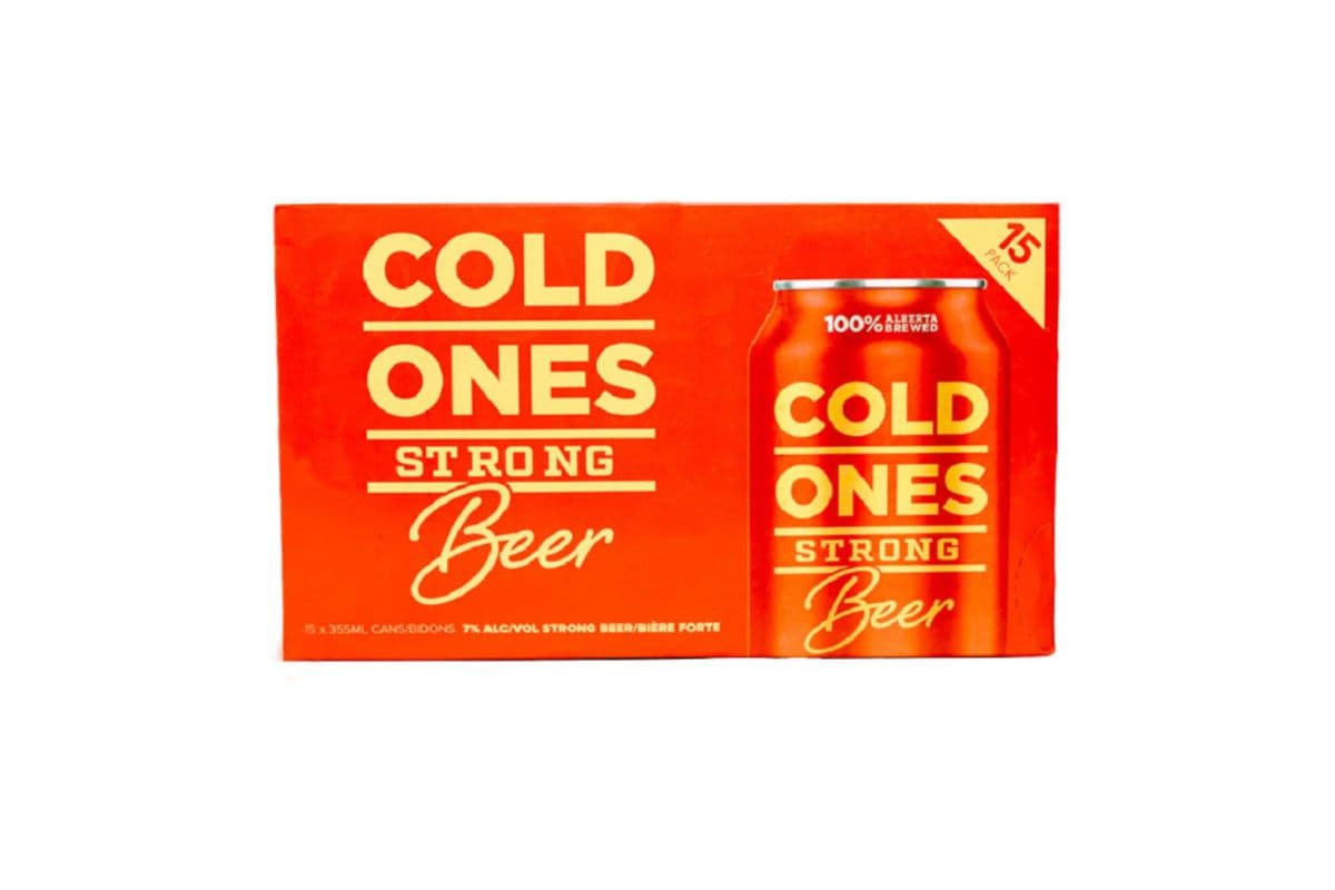 Cold Ones Strong Beer 15Pk (1 x 15x355ml)