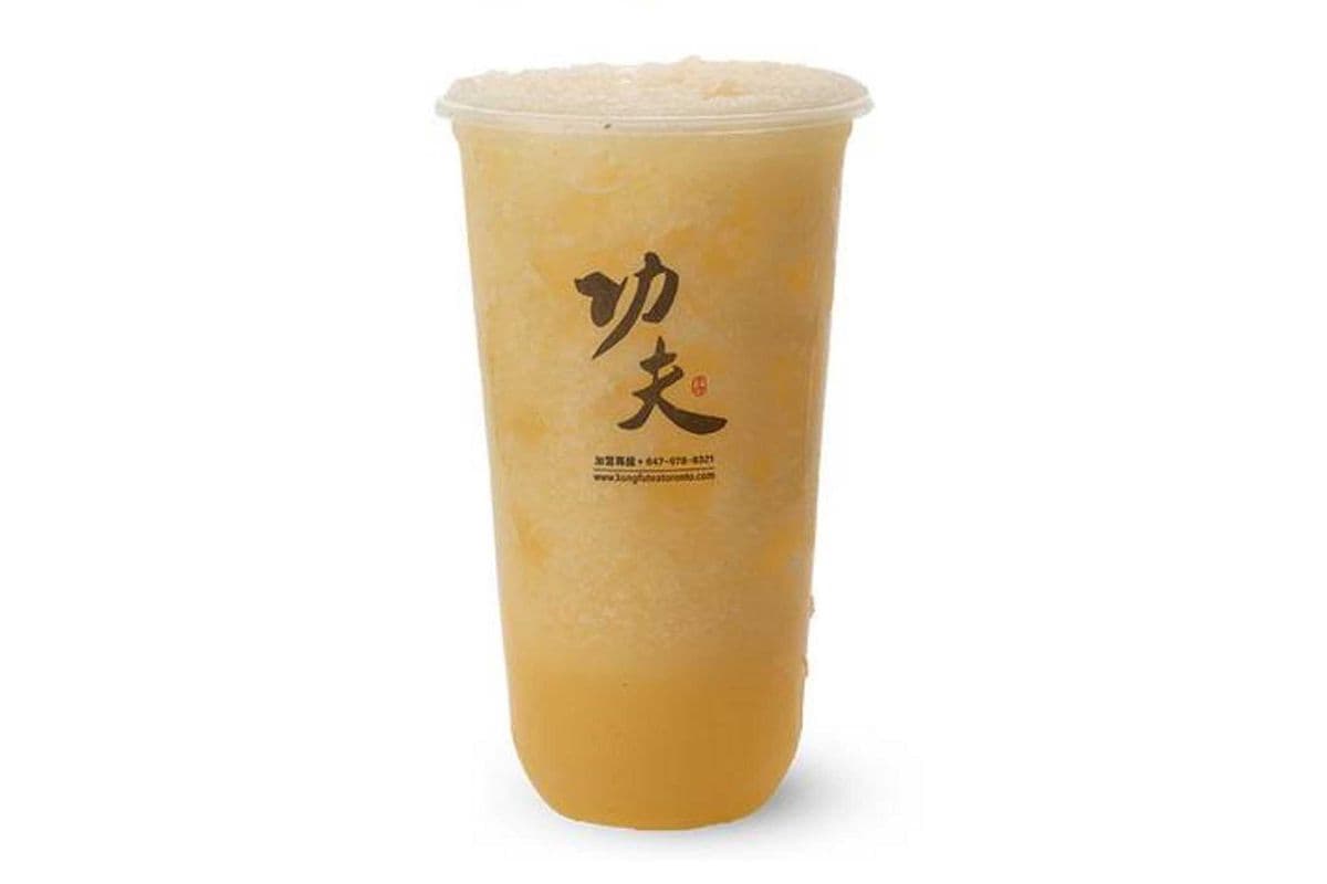 Passion Fruit Green Tea with Coconut Jelly(L)