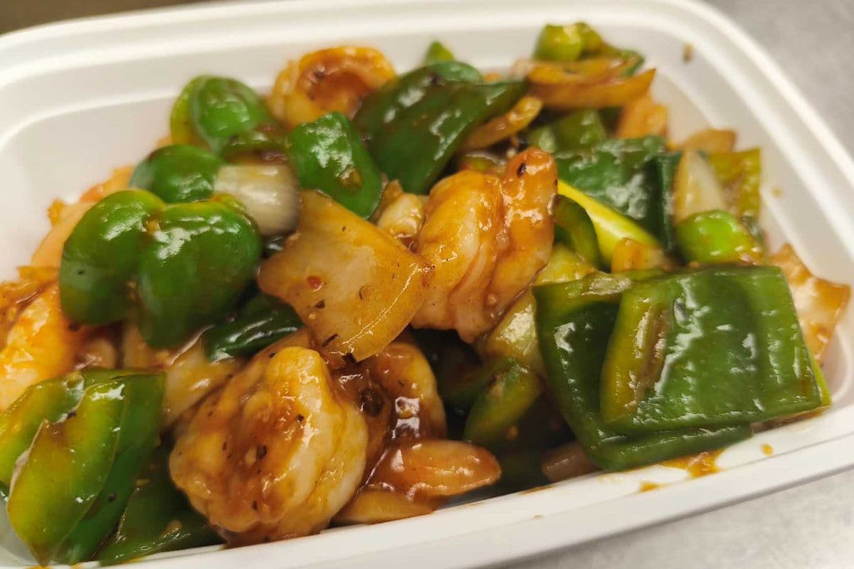 125. Shrimp with Black Bean and Garlic Sauce