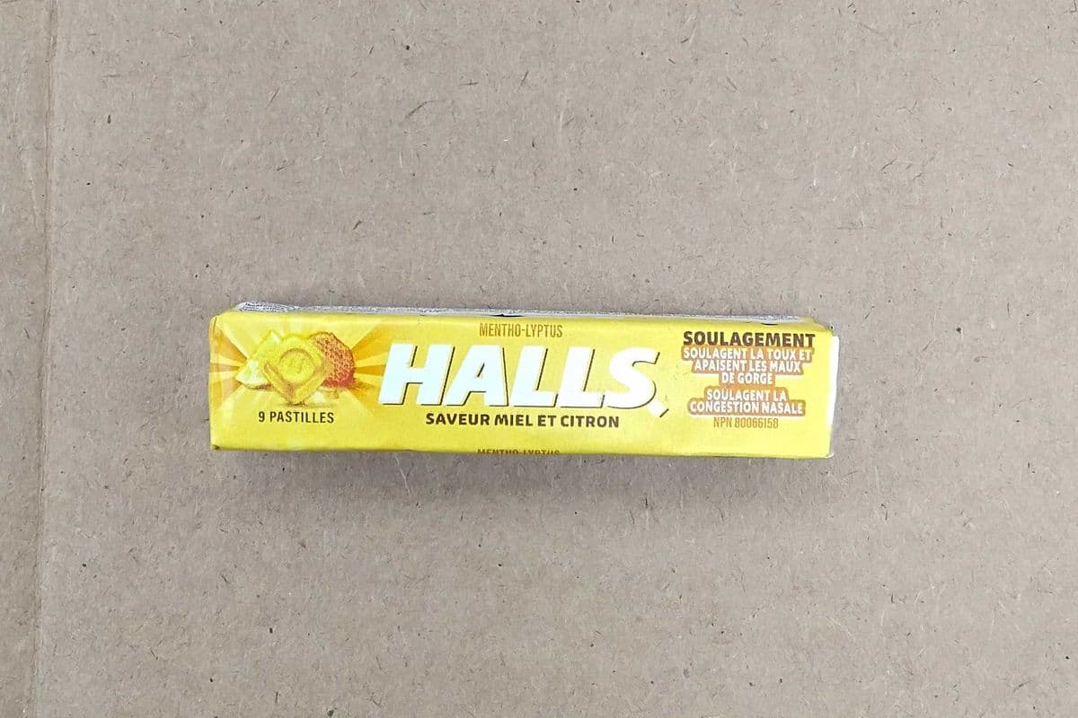 Halls Honey Lemon.