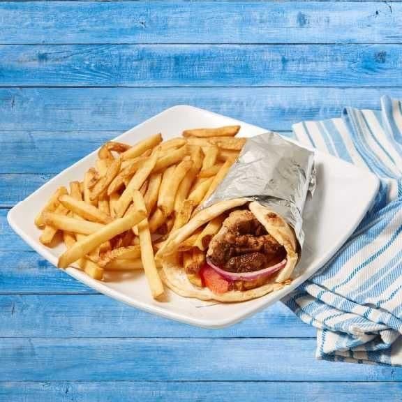 Chicken Gyros on a Pita