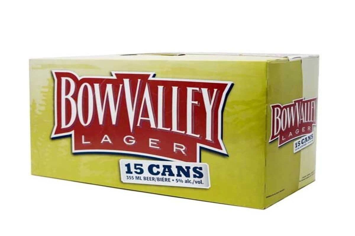 Bow Valley Lager (15 Cans) (1 x 15x355ml)