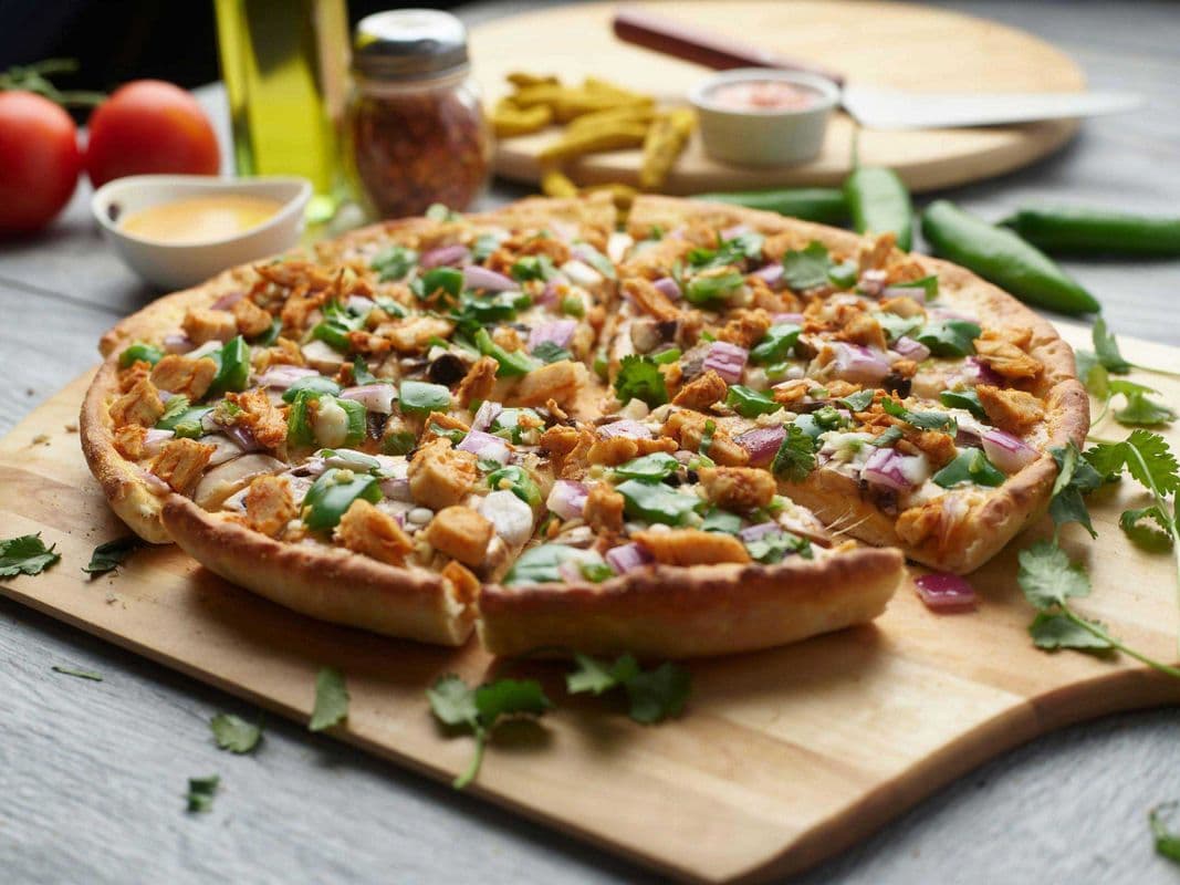 12" Medium Chicken Tikka Masala Pizza Twist