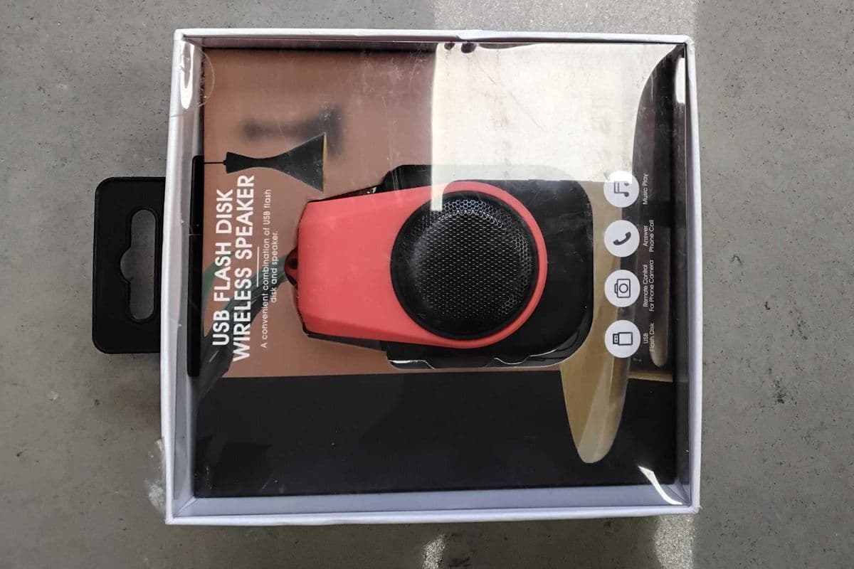 USB flash disk wireless speaker