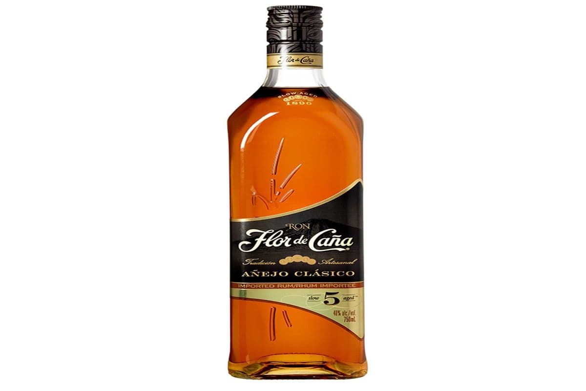 Flor De Cana 5 Yr Rum 750 ML (1 x 750 ML)