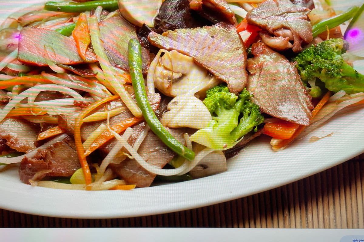 BBQ Pork Chop Suey
