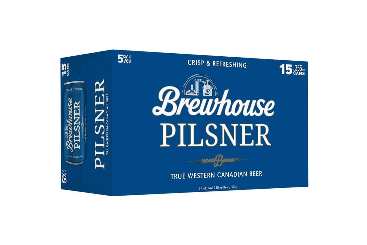 Brewhouse Pilsner (15 x 355 ml Cans)