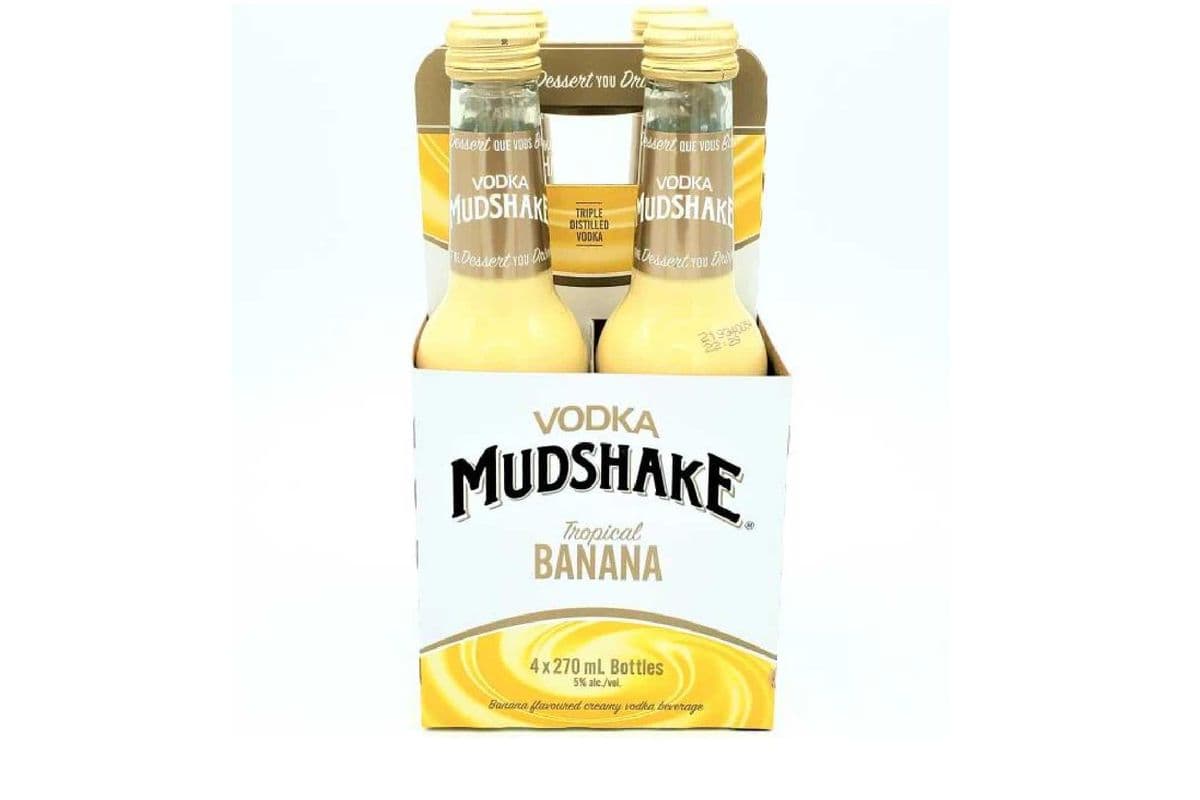Vodka Mudshake Tropical Banana 4 Pack (4 x 270ML)
