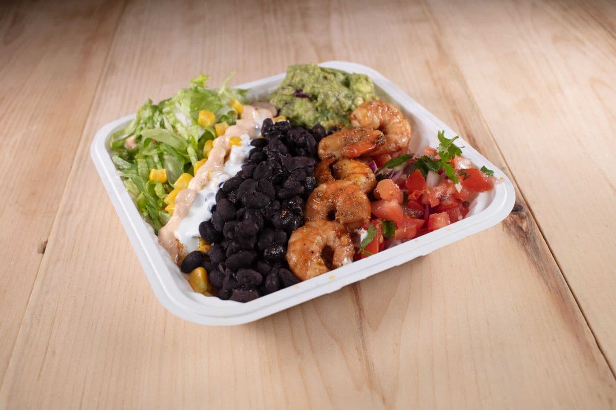 Pan Seared Shrimp Bowl