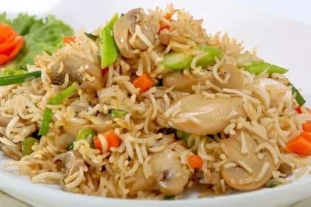 97. Mushroom Fried Rice
