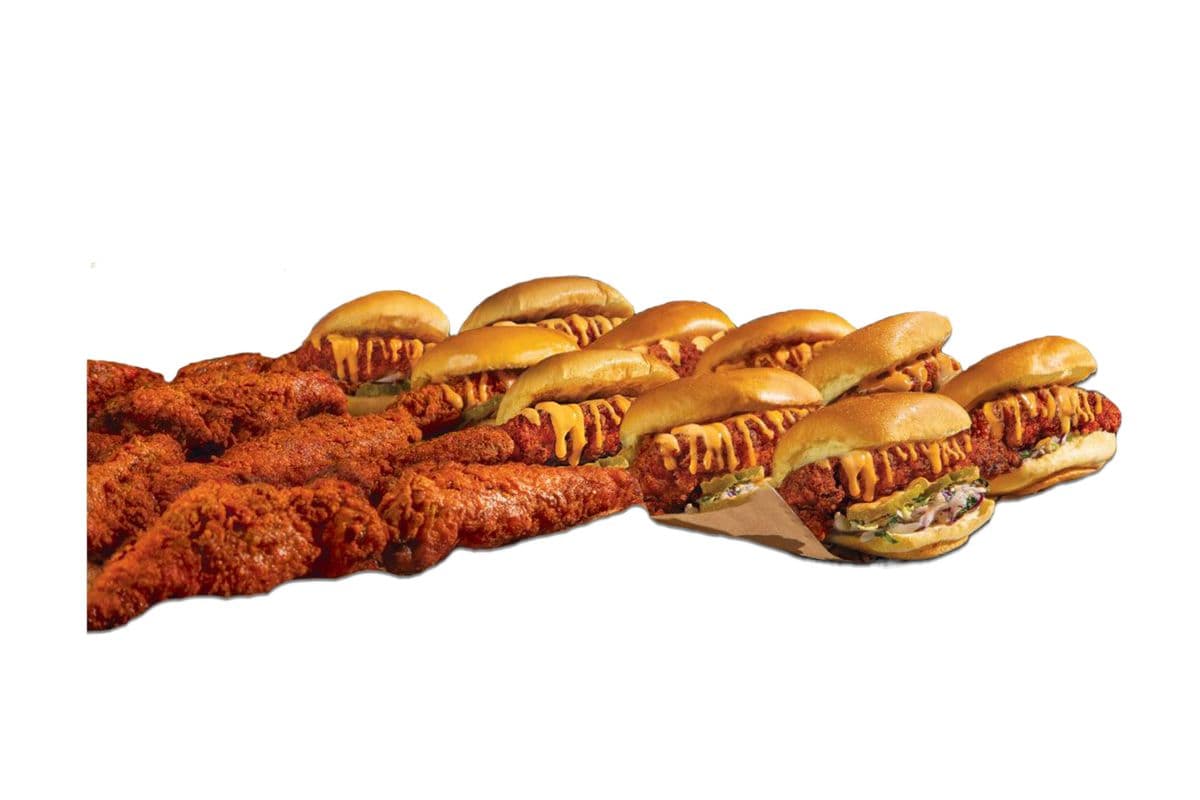 10 Sliders Hot Box