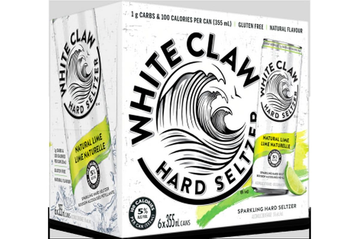 White Claw Natural Lime (6 x 355 ml)