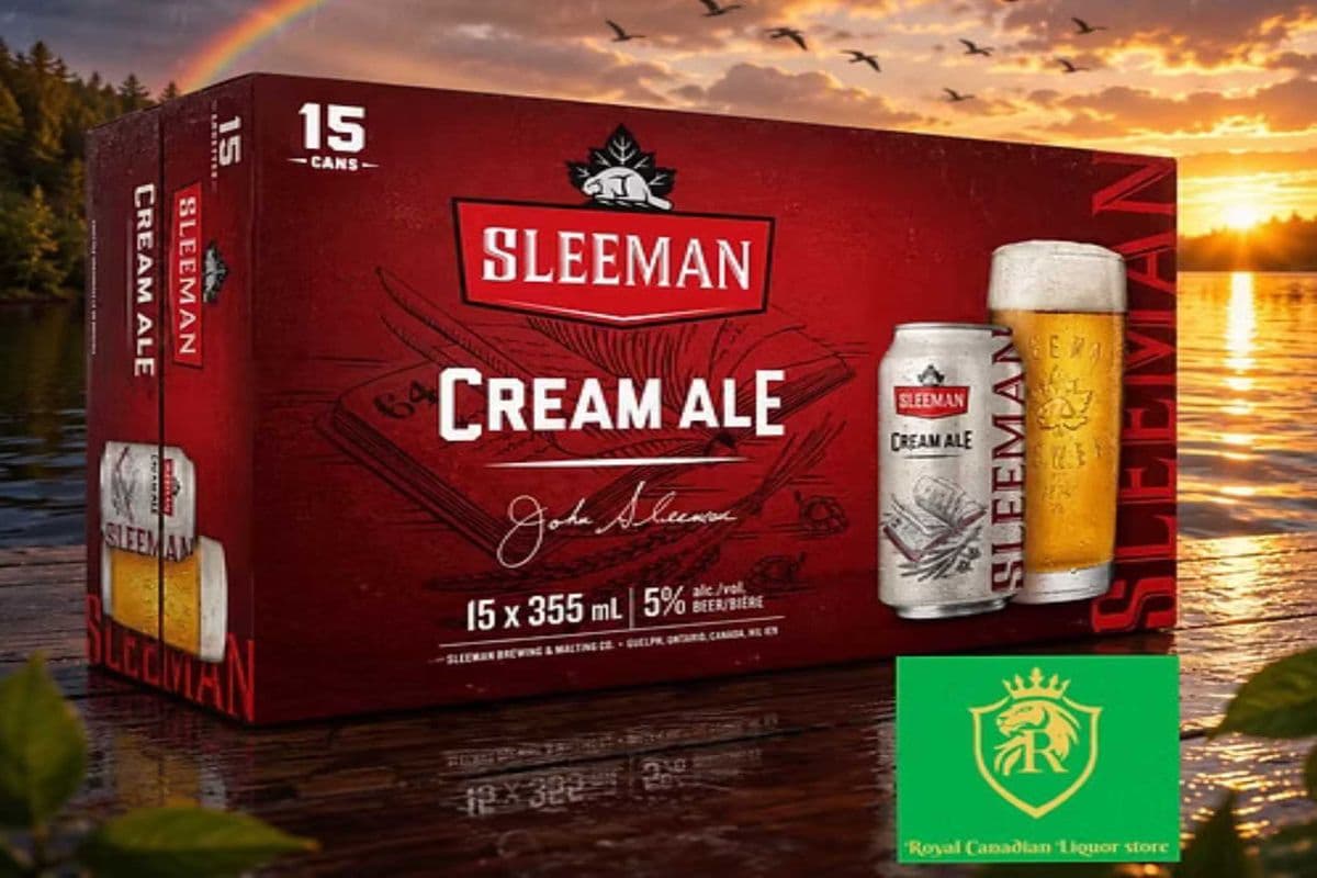 SLEEMAN CREAM ALE (15 x 355ML)