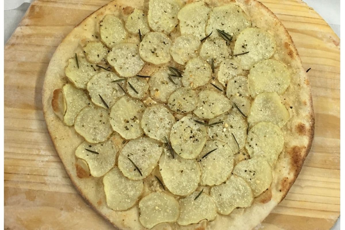 12" Classic Bianca Pizza