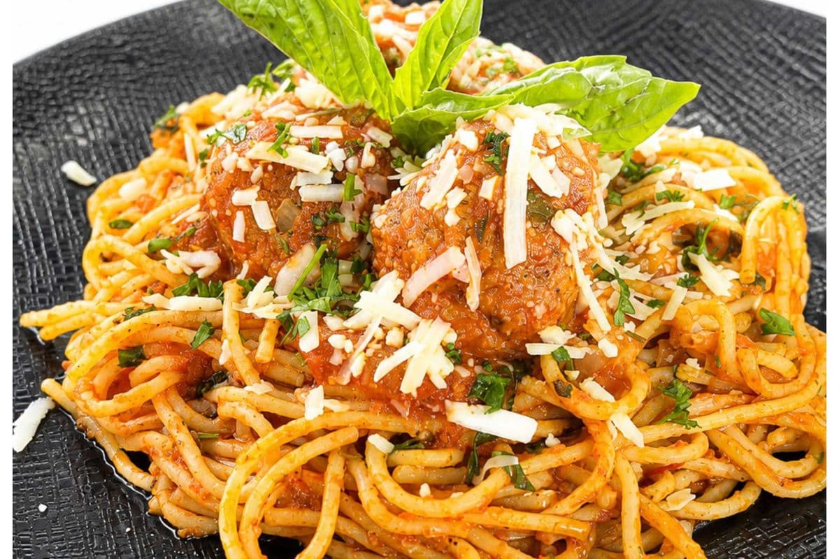 Spaghetti con Polpette
