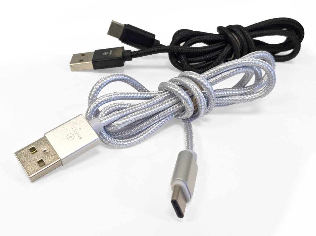SMART Metallic 4FT Type-C USB Charging Cable