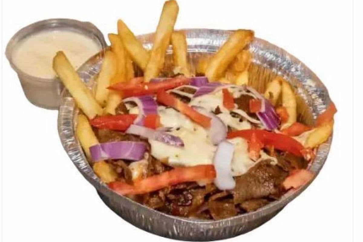 Large Donair Plate