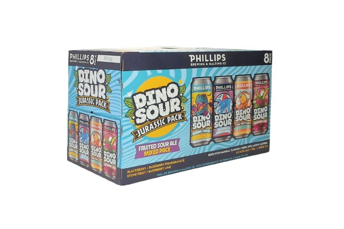 143072. PHILLIPS DINOSOUR JURASSIC PACK (8 x 355ML (CANS))