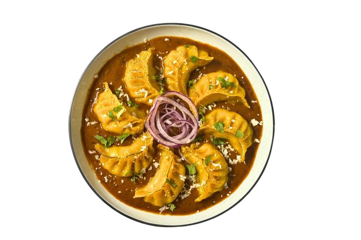 Manchurian gravy Momos