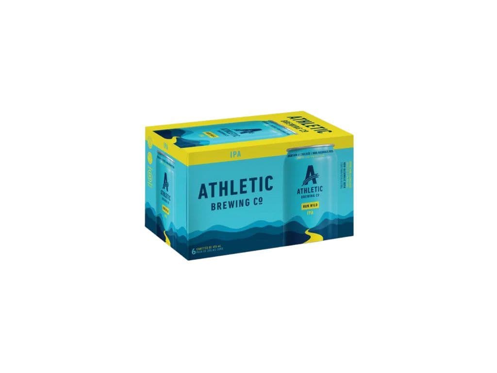 Athletic Brewing - Run Wild Ipa Non Alc (6x355ml)