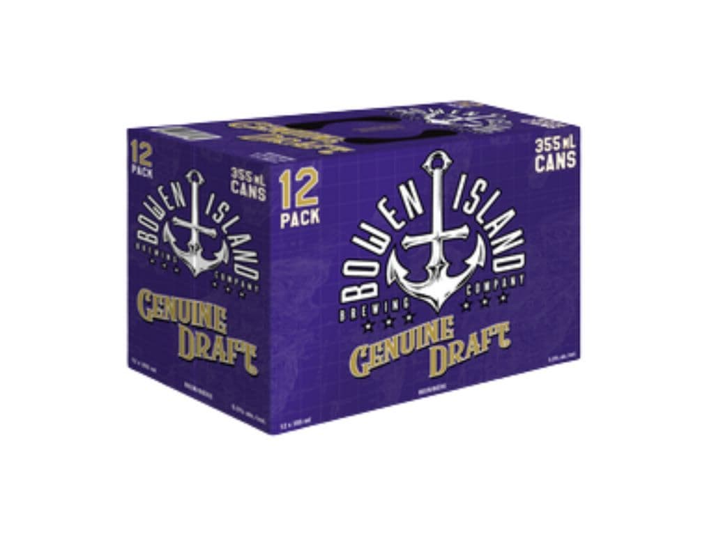 Bowen Island - Genuine Draft (12x355ml)