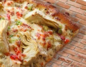 PESTO CHICKEN LOADED PIZZA