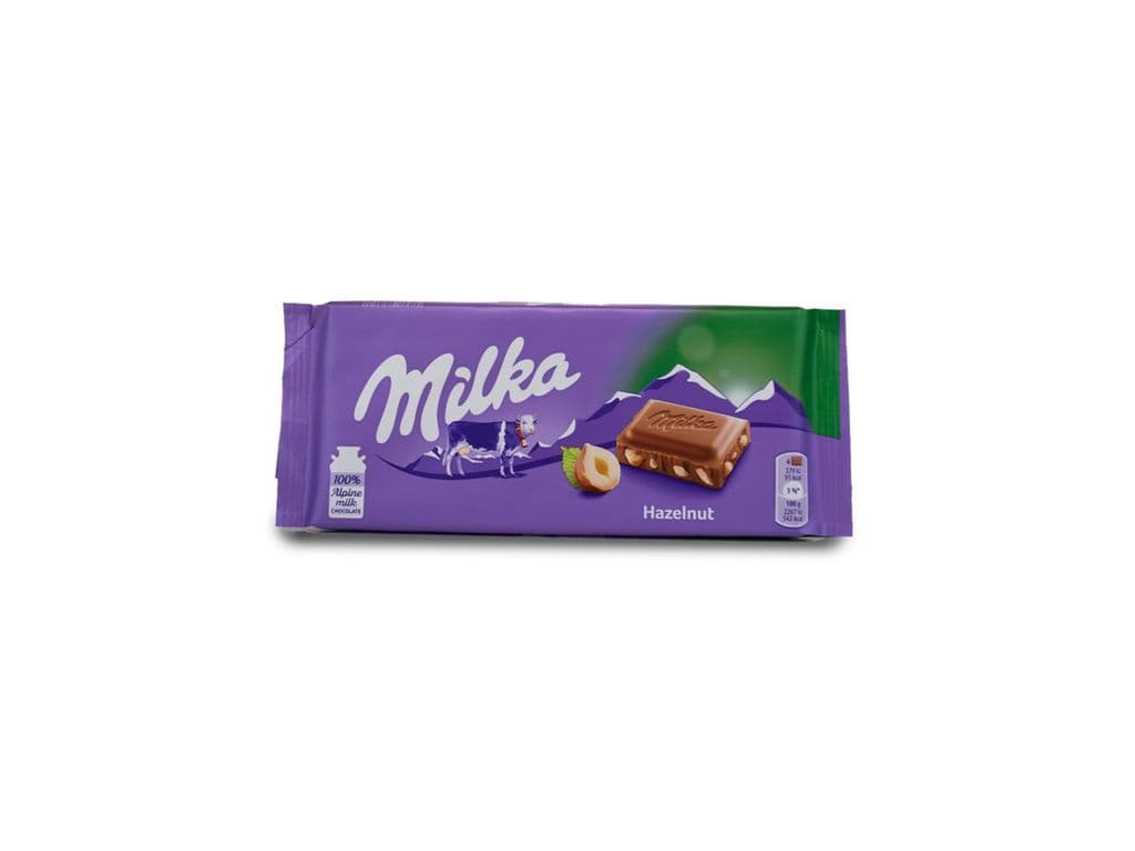 Milka Hazelnut Chocolate Bar