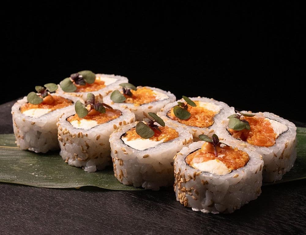 Spicy Salmon Philadelphia Roll