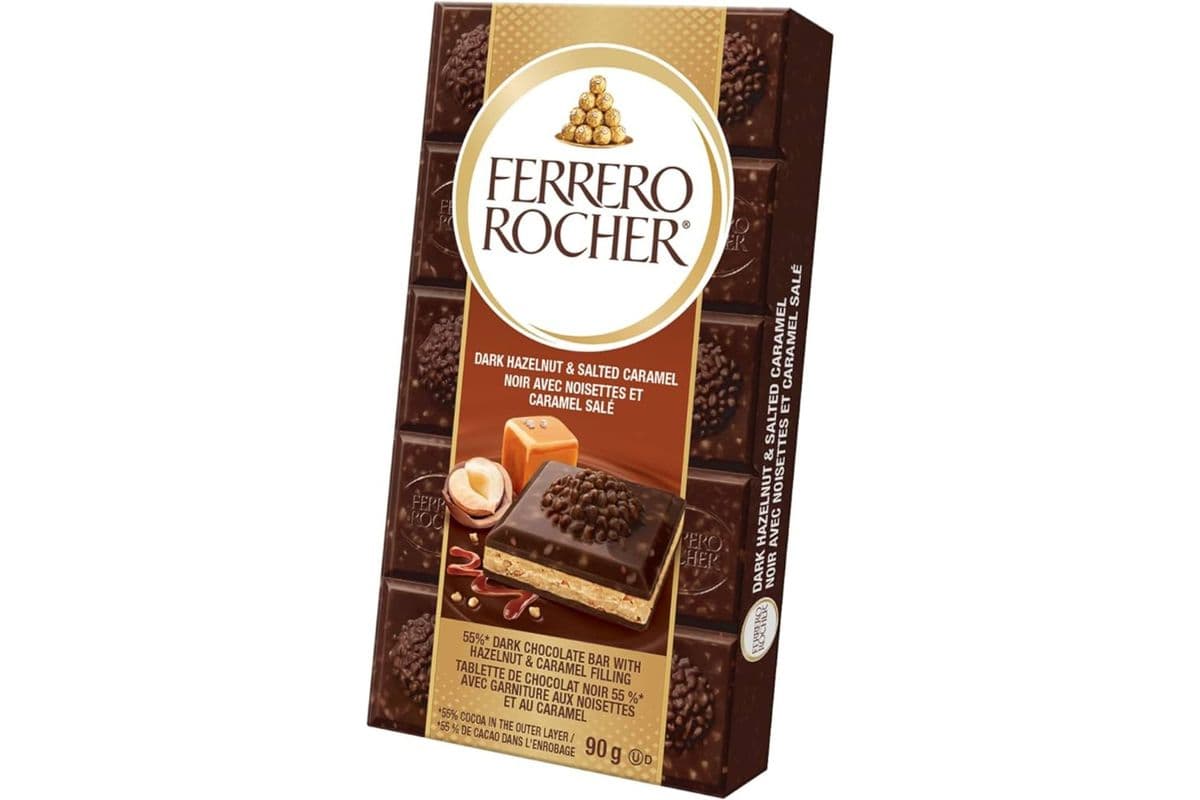 Ferrero Rocher Dark Hazelnut & Salted Caramel (90 g)
