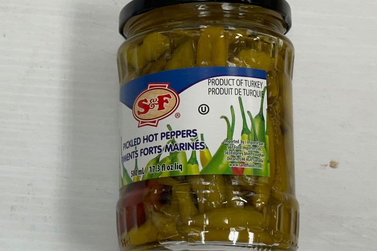 S&F Pickled Hot Peppers (500ml)